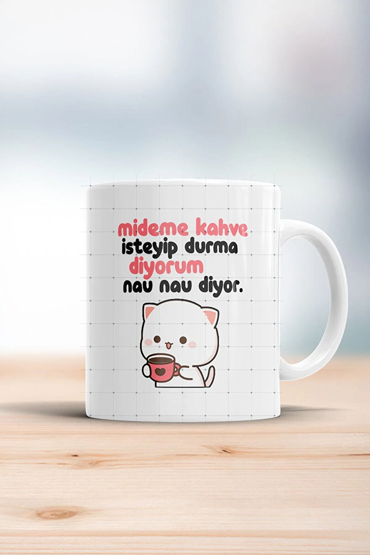 Mideme Kahve Isteyip Durma Diyorum Nau Nau Diyor Kupa Bardak