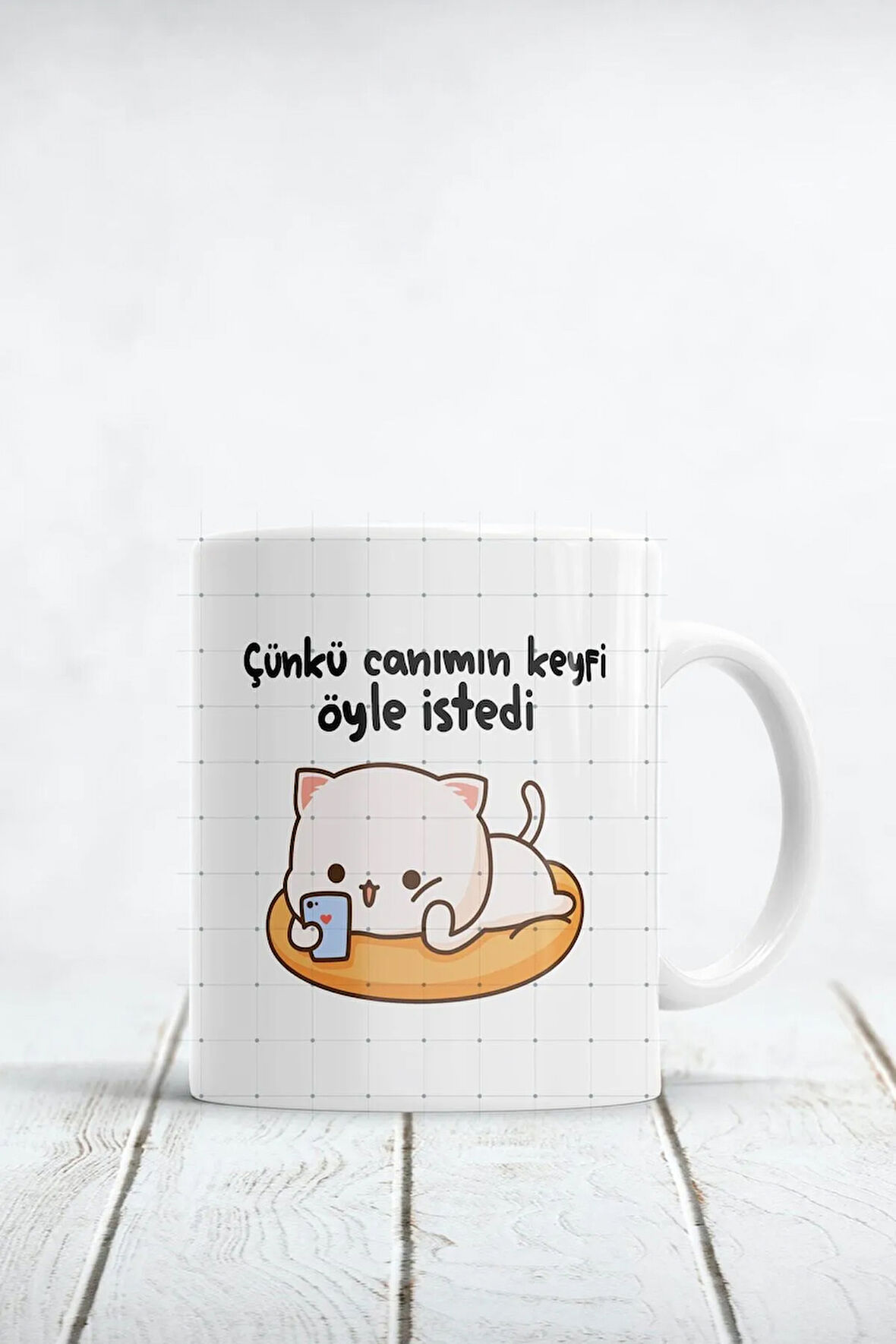 Çünkü Canımın Keyfi Öyle Istedi Baskılı Kupa Bardak