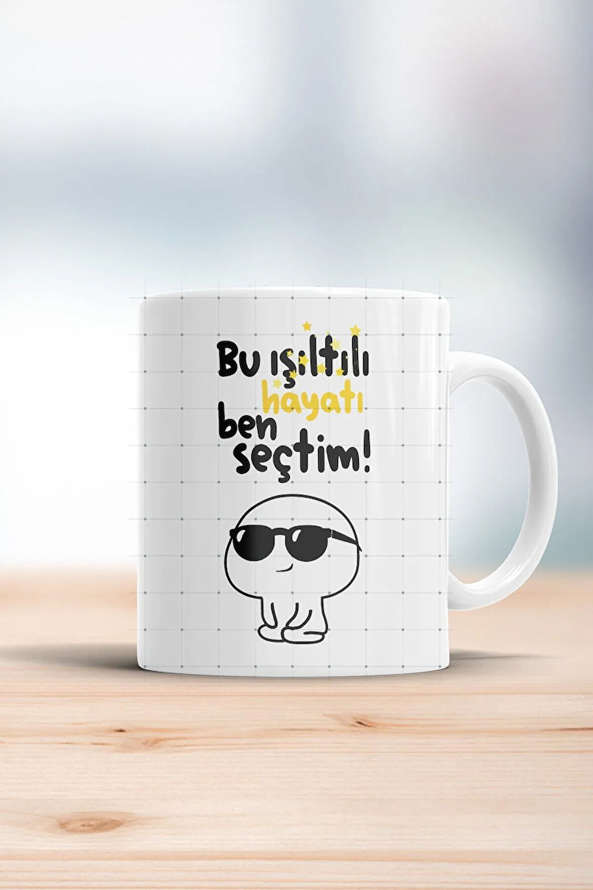 Bu Işıltılı Hayatı Ben Seçtim Kupa Bardak