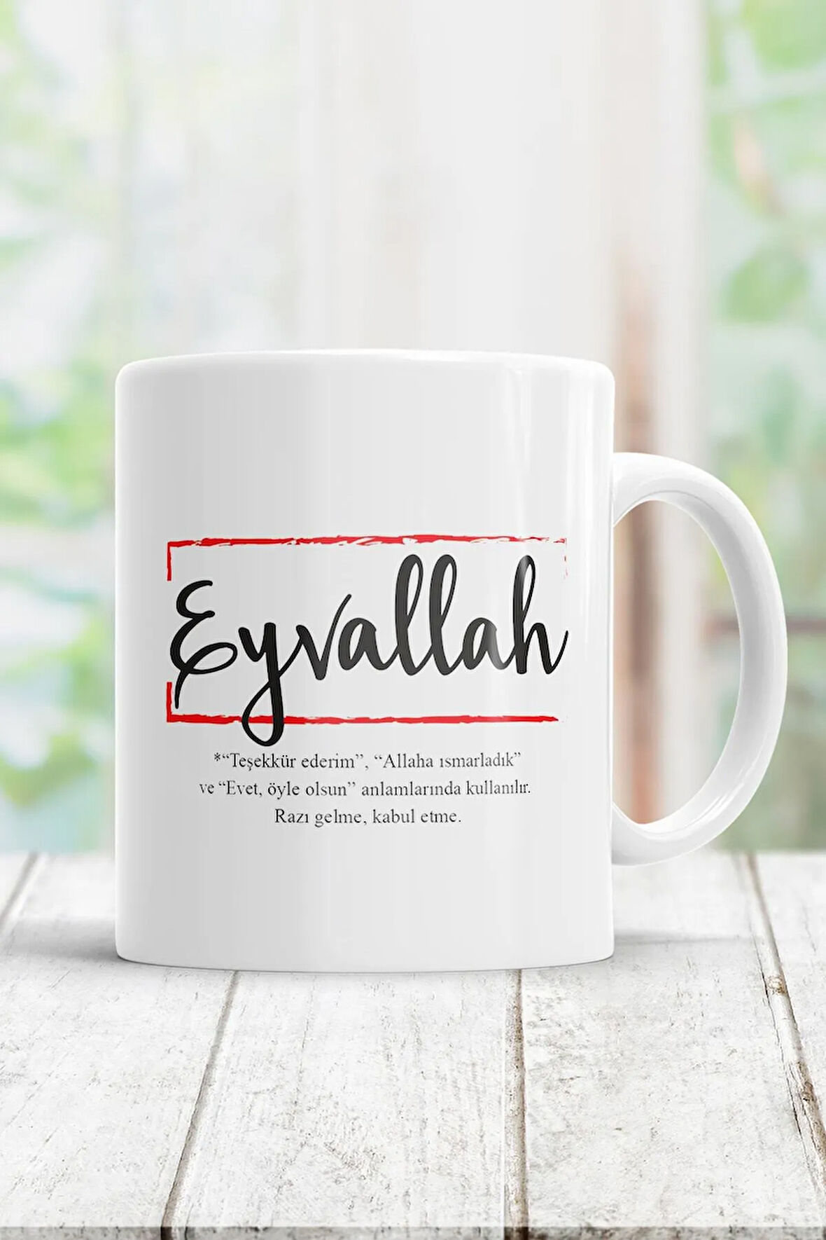 Eyvallah Kupa Bardak