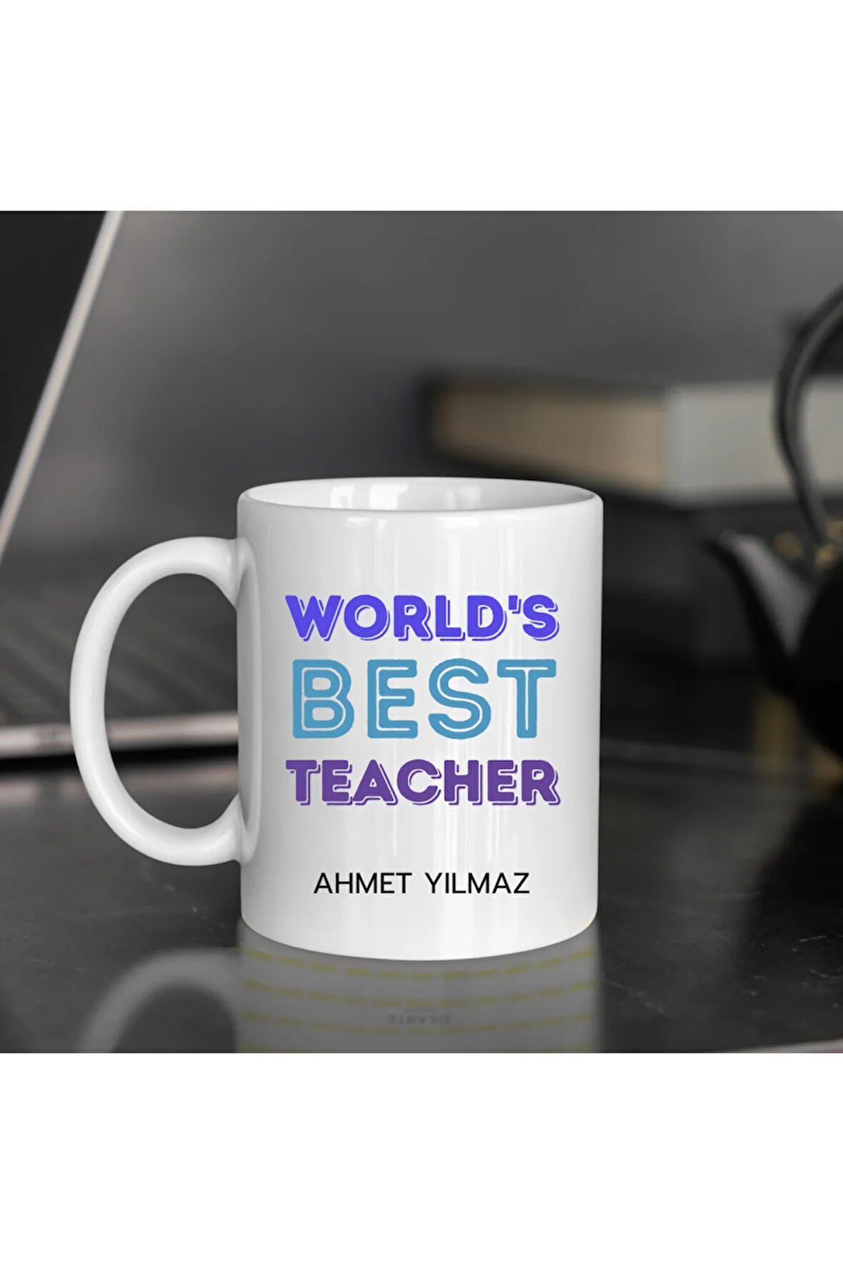 World's Best Teacher Öğretmenler Günü Baskılı Kupa Bardak