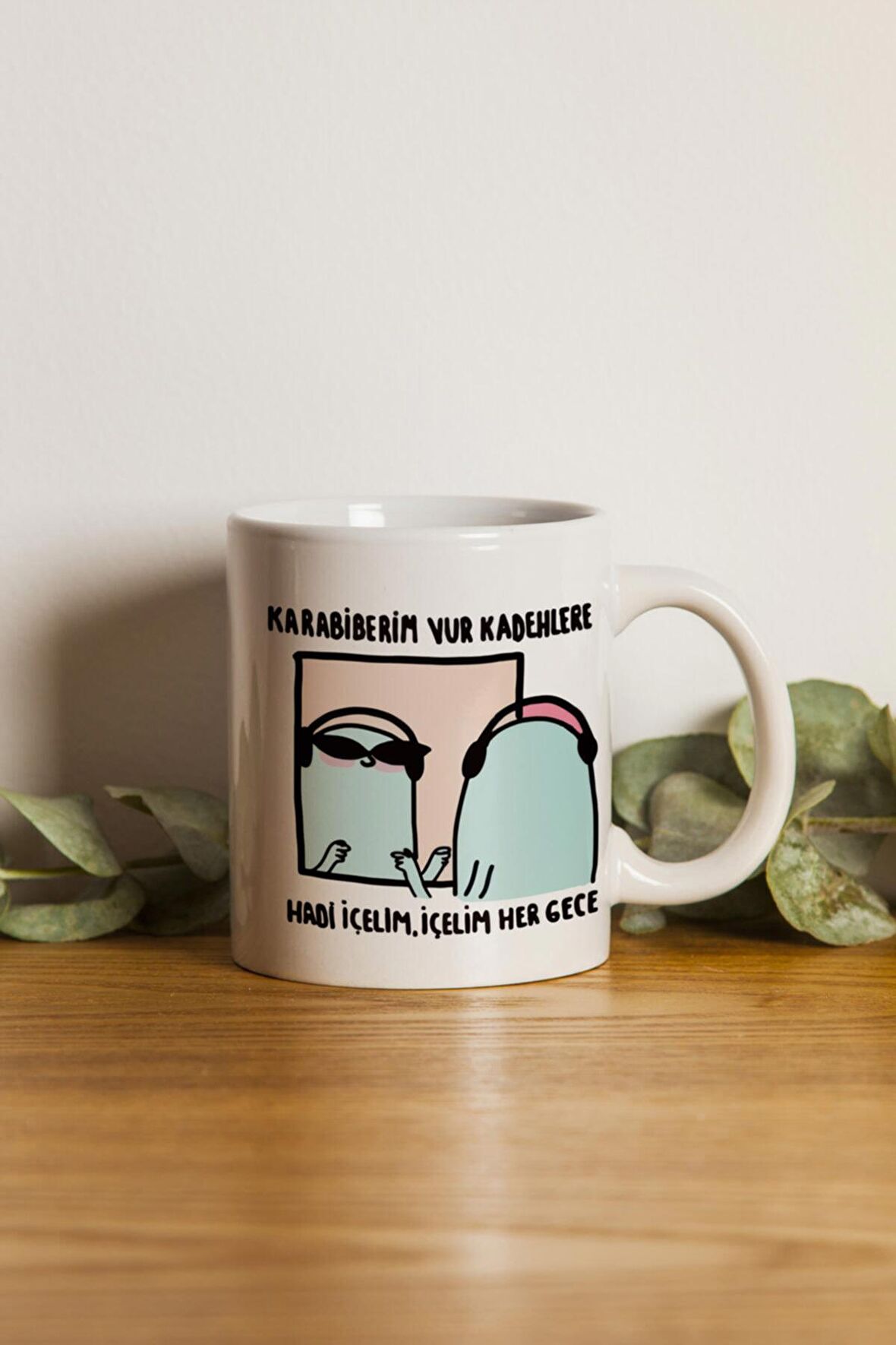 Porselen - Karabiberim Özel Tasarım Kupa Bardak Makinede Yıkanabilir