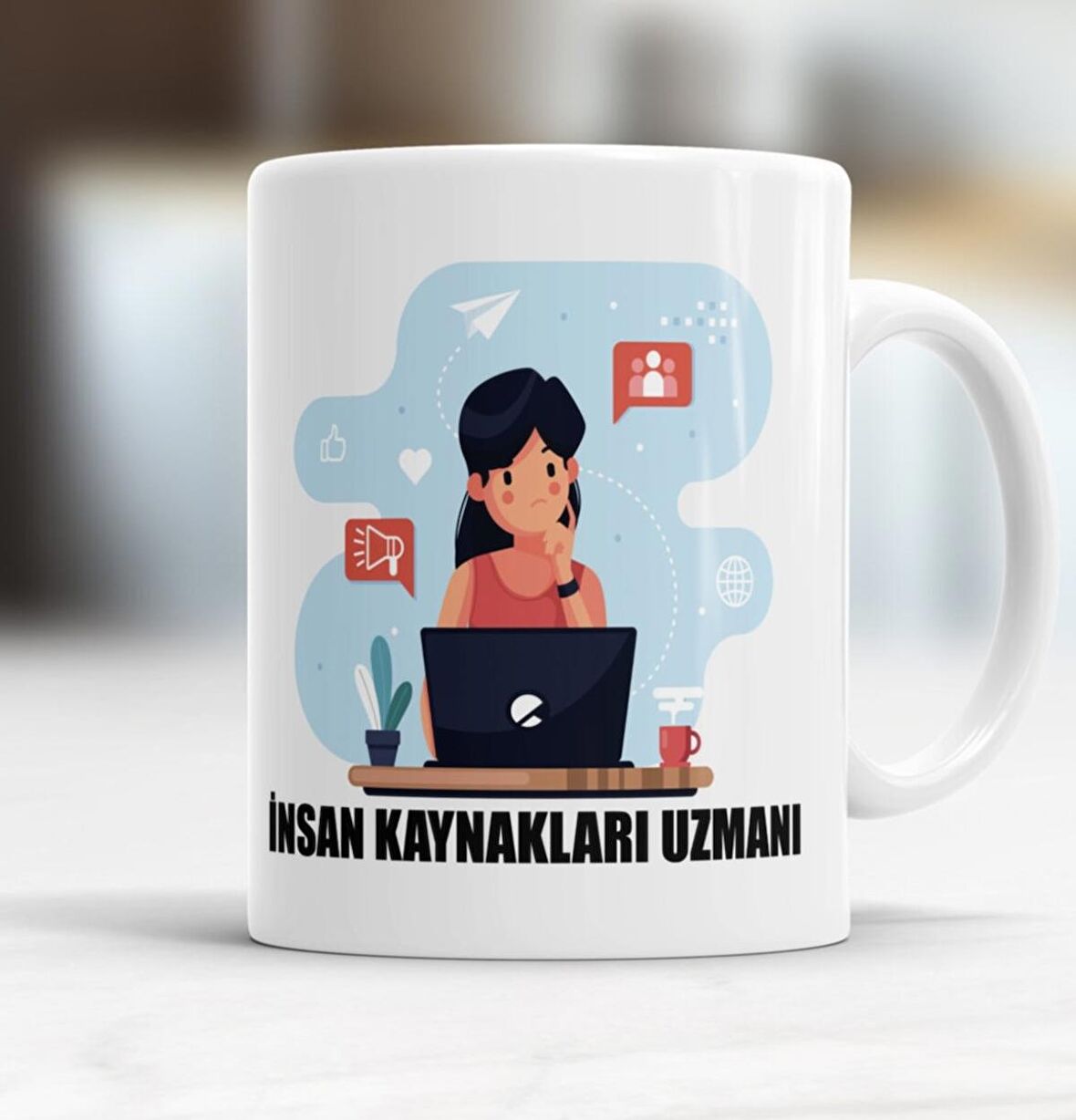 İnsan Kaynakları Uzmanı Baskılı Kupa Bardak