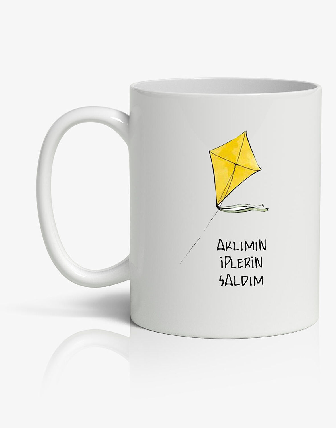 Aklımın İplerini Saldım Baskılı Kupa Bardak