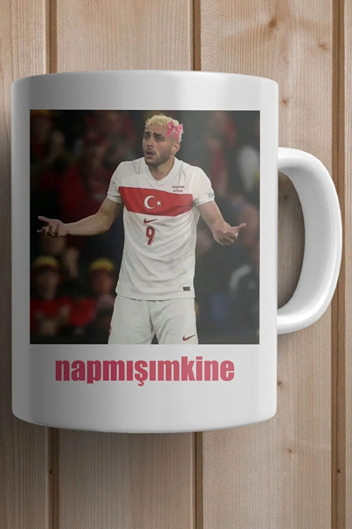 Barış Alper Yılmaz Napmışımkine Baskılı Premium Kupa Bardak