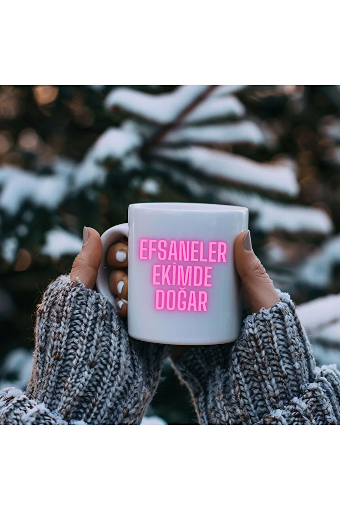 Doğum Günü Hediyesi Efsaneler Ekimde Doğar Baskılı Kupa Bardak