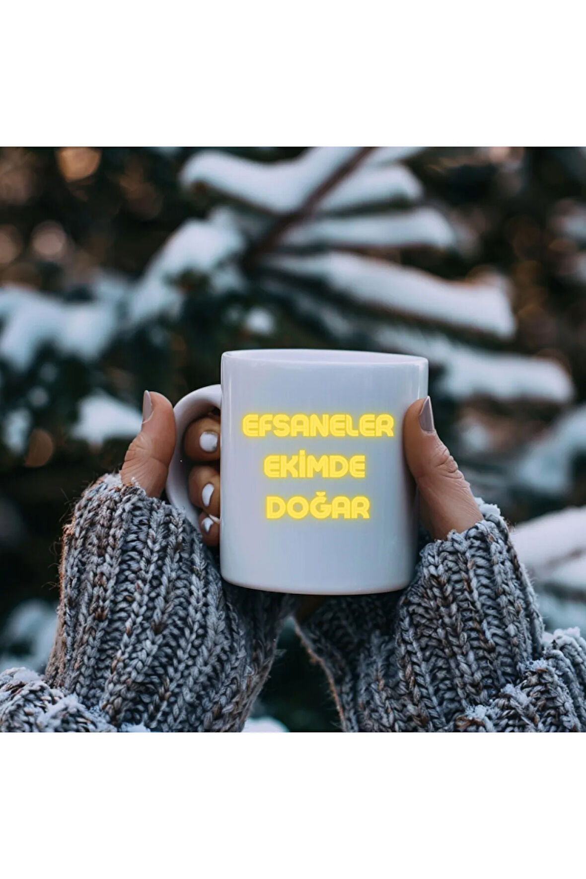 Doğum Günü Hediyesi Efsaneler Ekimde Doğar Baskılı Kupa Bardak