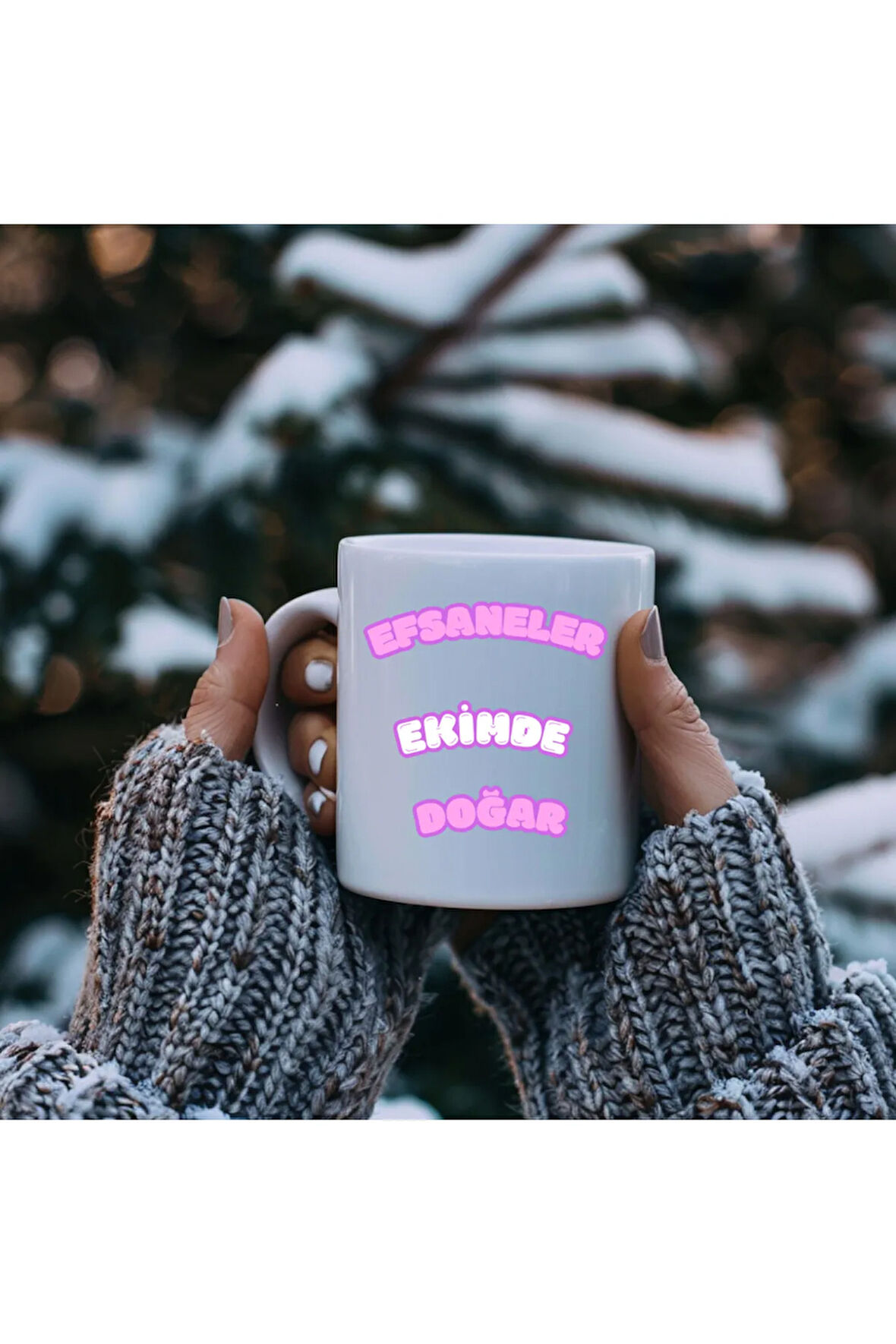 Doğum Günü Hediyesi Efsaneler Ekimde Doğar Baskılı Kupa Bardak