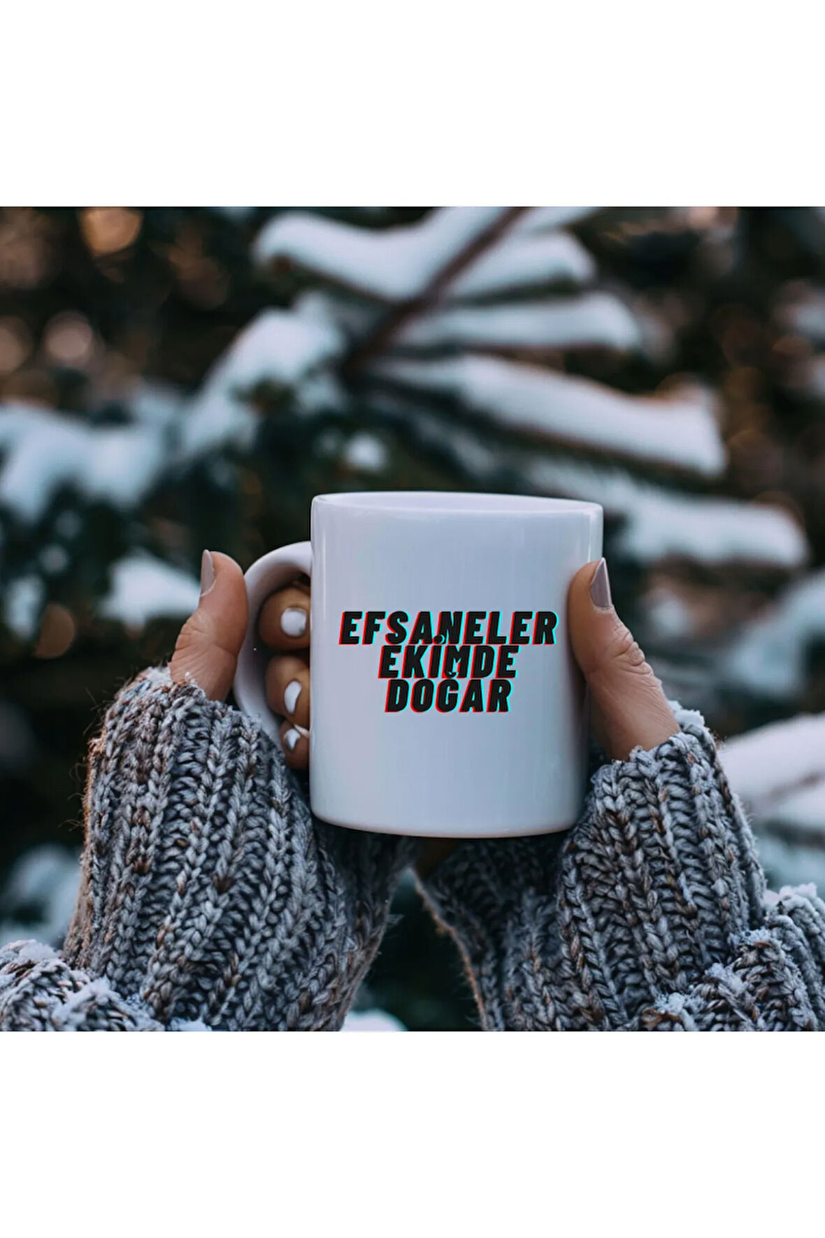 Doğum Günü Hediyesi Efsaneler Ekimde Doğar Baskılı Kupa Bardak