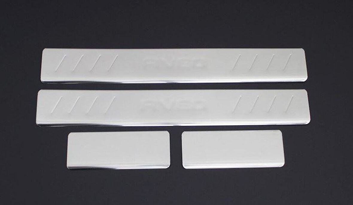 Chevtolet Aveo 2012- 4'lü Kapı Eşiği P.Krom