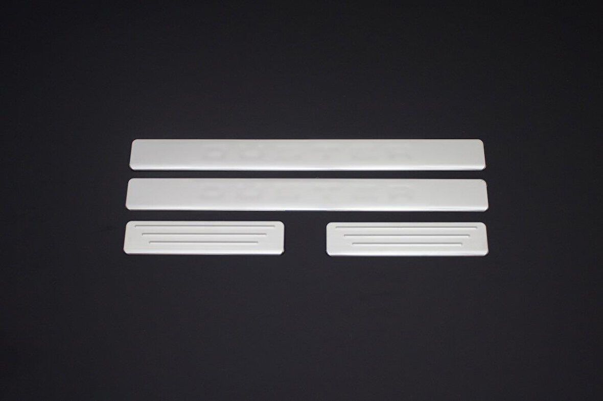 Dacia Duster Krom Kapı Eşiği 4 Parça