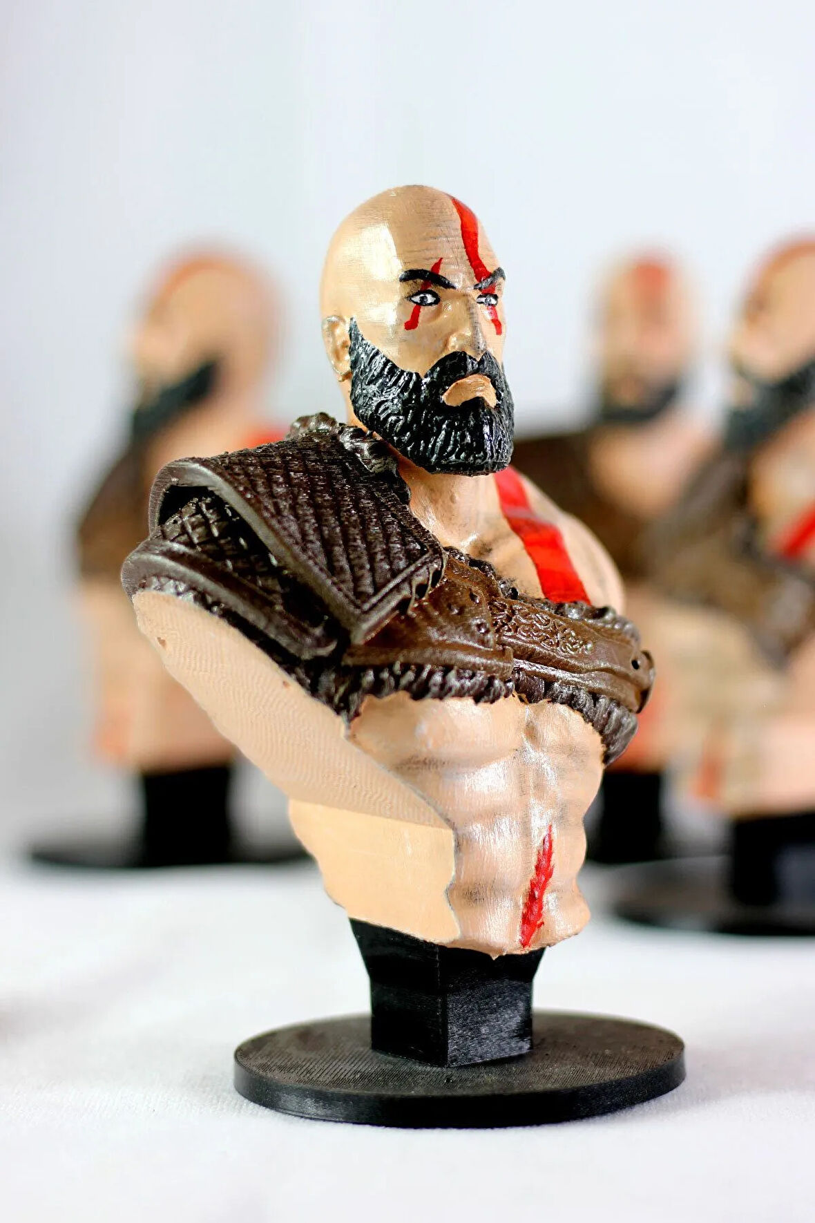 Kratos Figürü 15 cm - God Of War Kratos Büstü