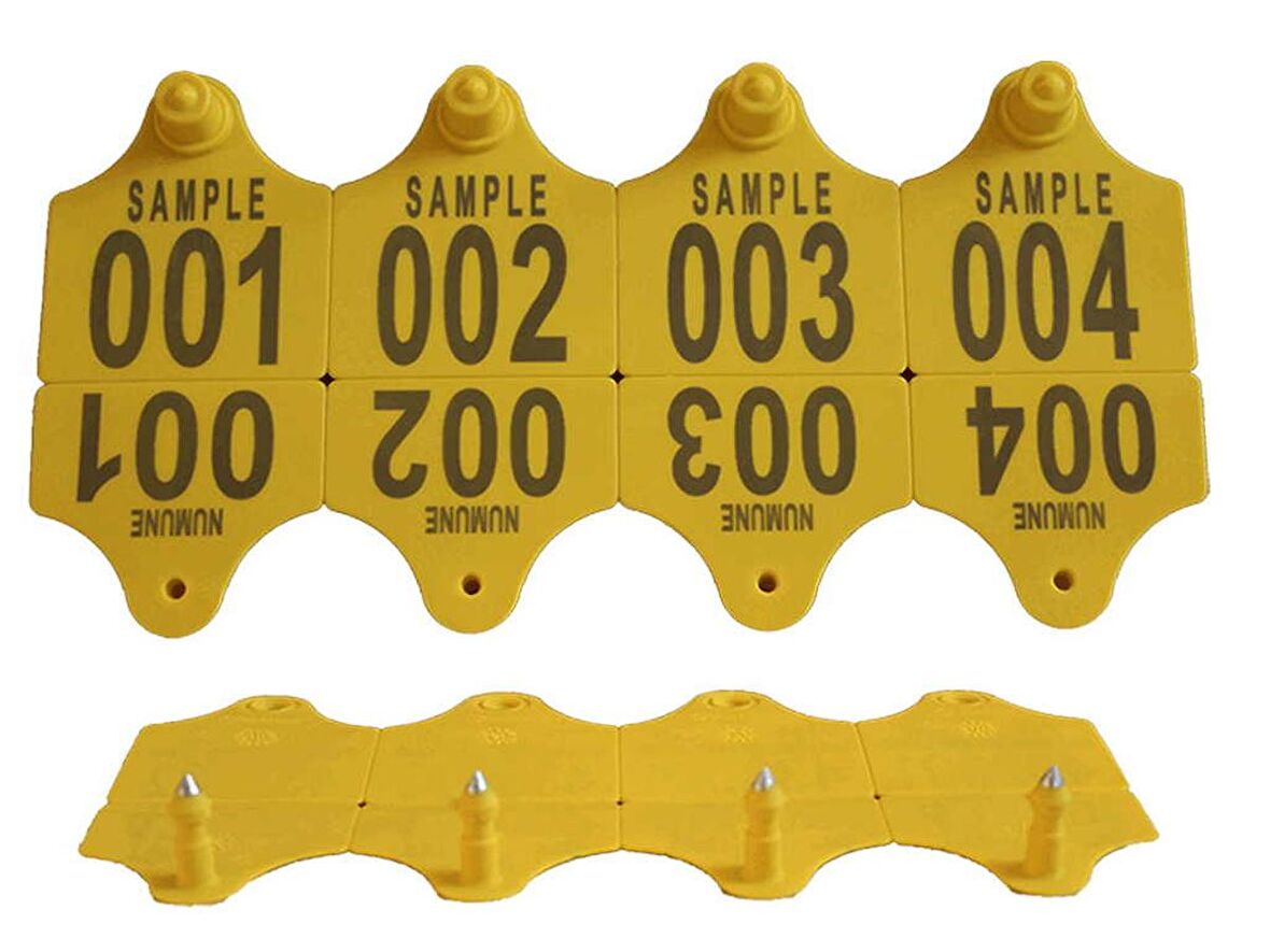 225 Adet Büyükbaş Kulak Küpesi Standart Boy