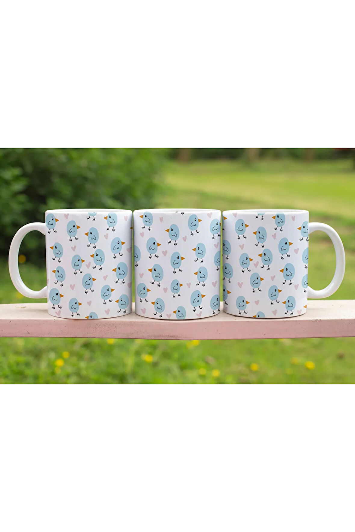 Figürlü Komikli Desenli Baskılı Kupa