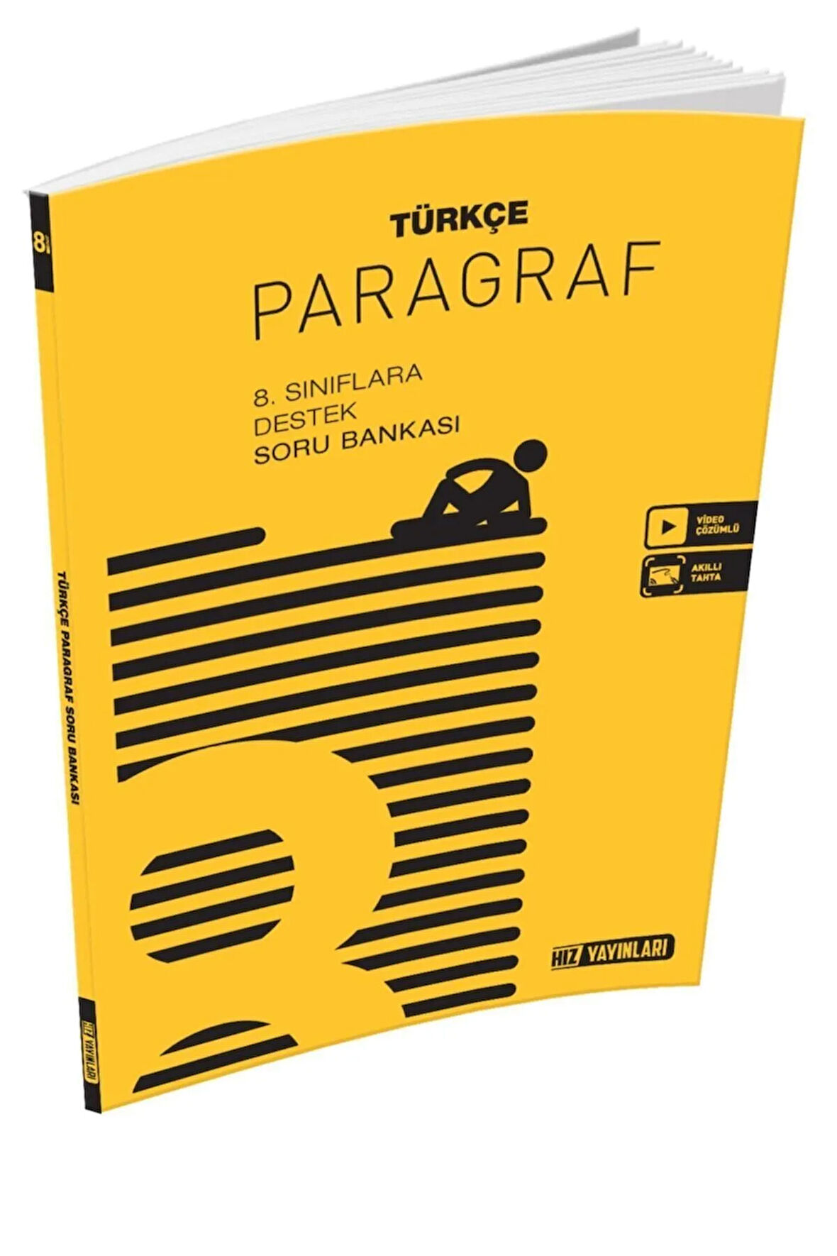 Hız Yayınları 8. Sınıf Türkçe Paragraf Soru Bankası Hız Yayınları