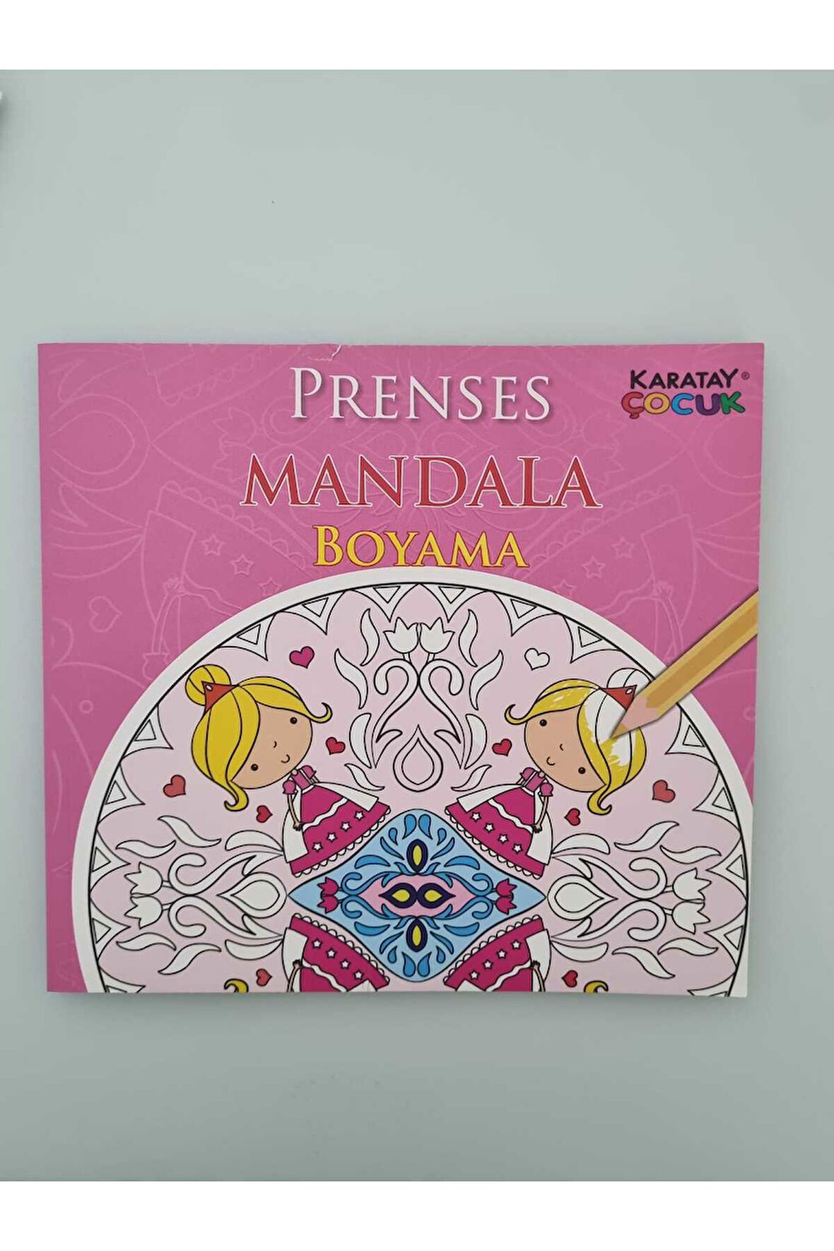 4E Boyama Kitabı Çocuklar İçin Mandala Prenses Karatay