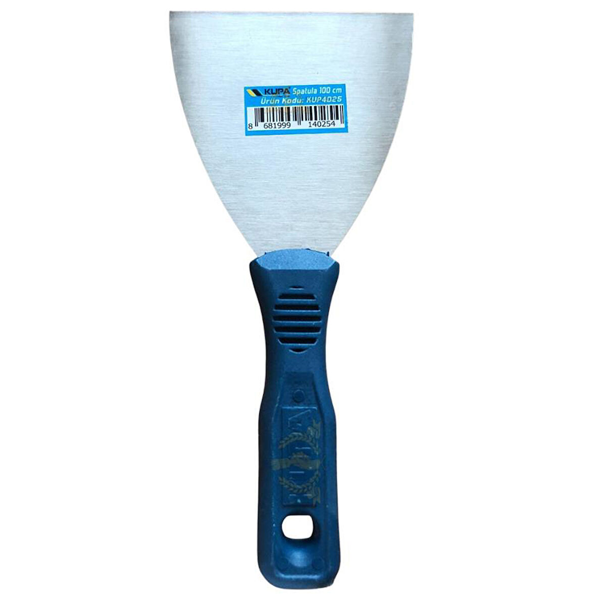 Kupa Plastik Saplı Çelik Spatula - 10 cm.