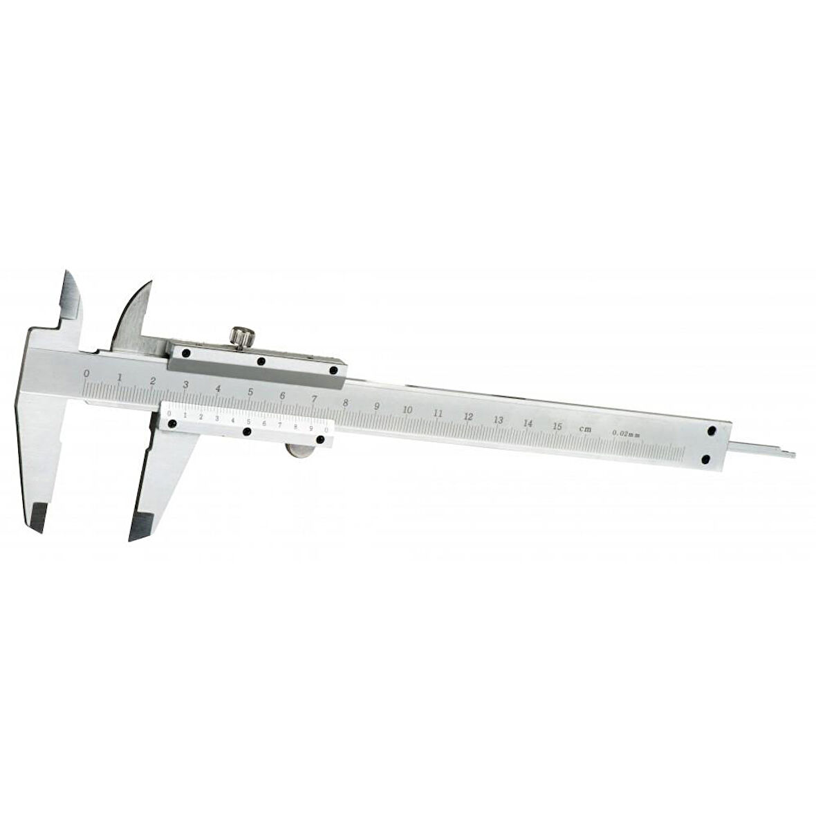 Kupa Çelik Mekanik Kumpas - Hassasiyet 0.05, 6”, 1/128”
