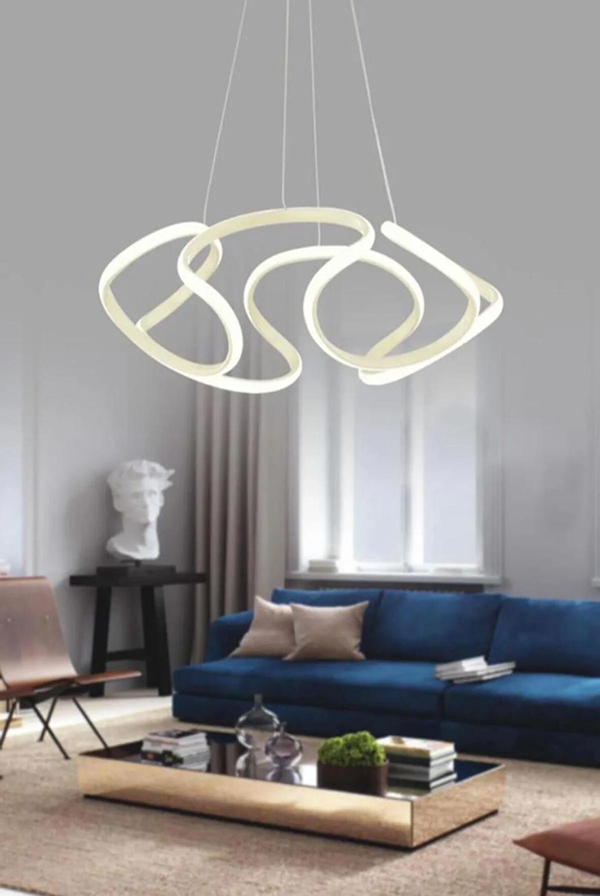 MAX DRON LED AVİZE BEYAZ