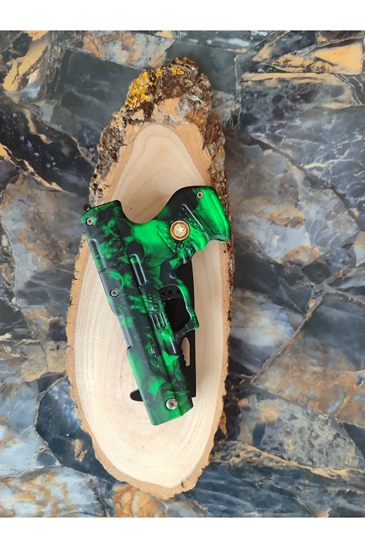 Browning Tabanca Tipi Çakı – Kamuflaj Sap, 21 cm