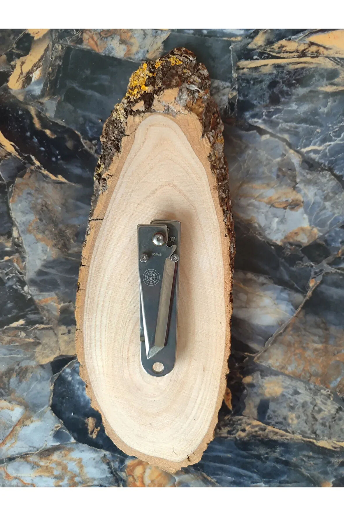 SWAT Polat Çakı – 14,5 cm Gümüş Metal Kabzeli