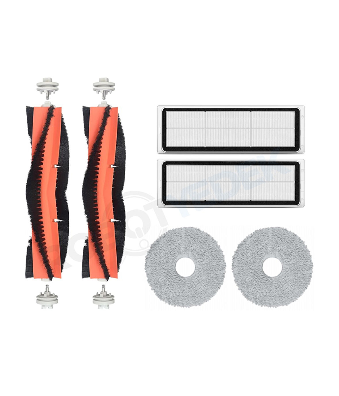 Dreame L10S Pro Gen 2 Uyumlu Yedek Fırça Hepa Filtre Mop Seti-6 Parça