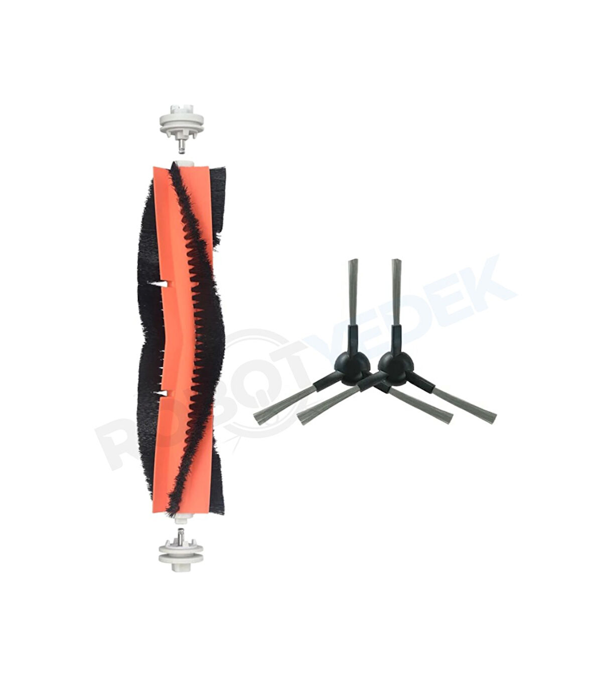 Dreame L10S Pro Gen 2 Uyumlu Yedek Ana Fırça ve Yan Fırça-3 Parça