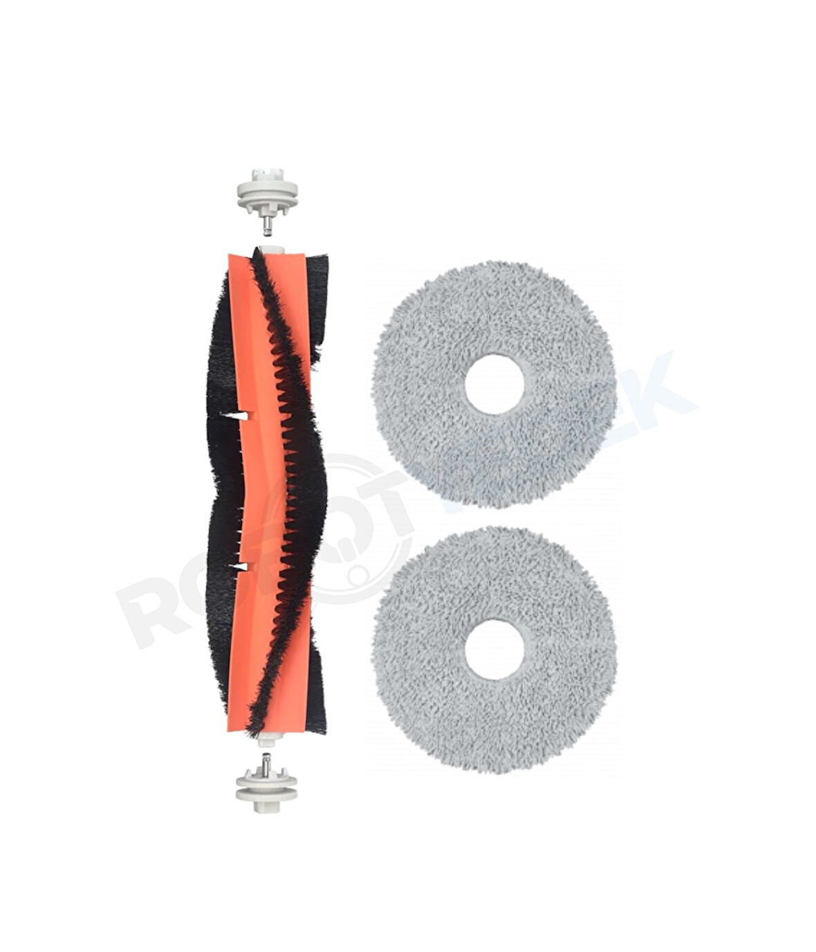 Dreame L10S Pro Gen 2 Uyumlu Yedek Ana Fırça ve Mop-3 Parça