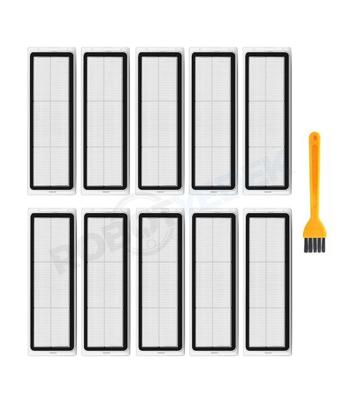 Dreame L10S Pro Gen 2 Uyumlu Yedek Hepa Filtre ve Temizleme Fırçası-11 Parça