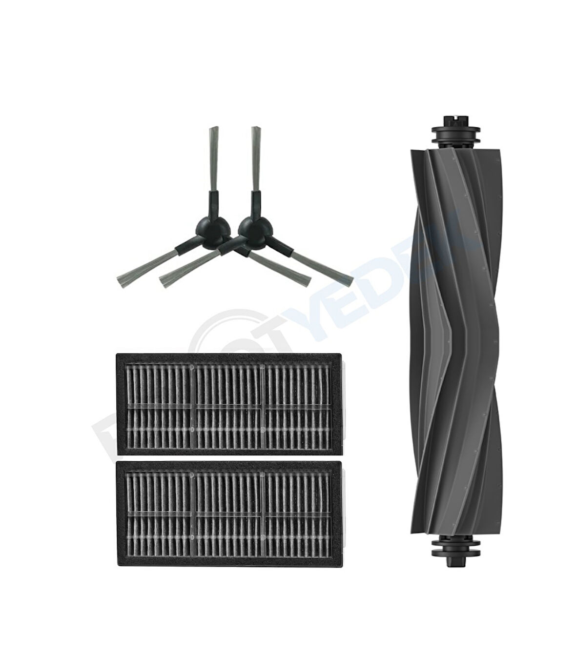 Dreame L10S Pro Ultra Head Mopsuz Kauçuk Fırça Hepa Filtre Seti-5 Parça