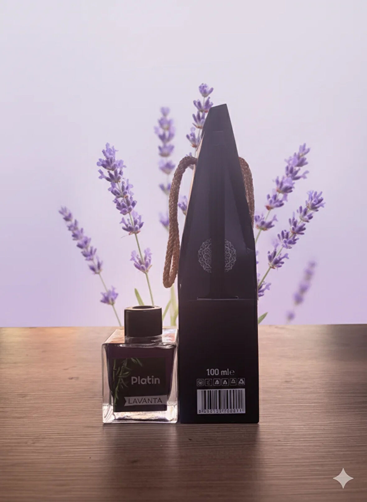 Platin Lavanta Bambu Çubuklu Oda Kokusu 100ml