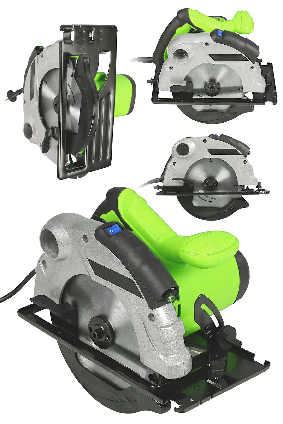 4500 Watt Lazerli Bakir Sargili Metal Şanzuman Sunta Kesme Daire Testere Makinesi 185 Mm..