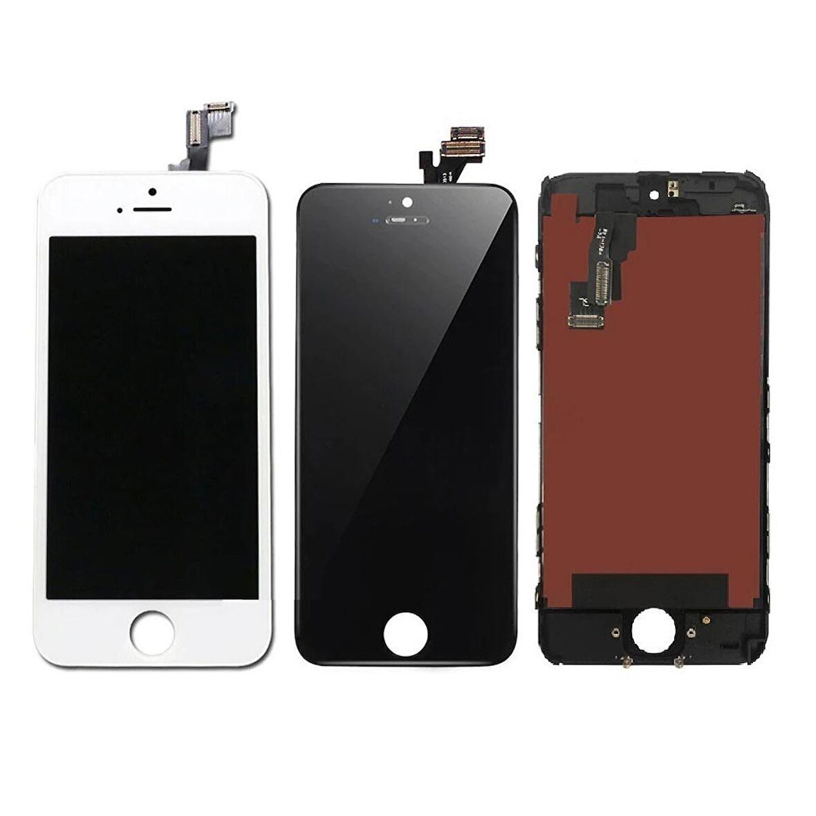Apple iPhone 5C ile Uyumlu Lcd Ekran Dokunmatik A Kalite