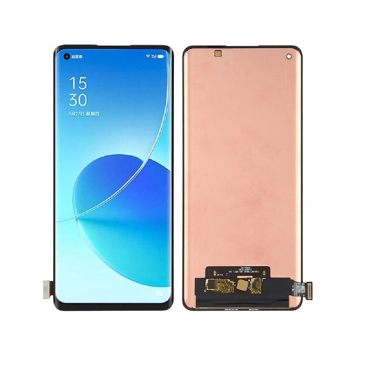 Oppo Reno 6 TFT ile Uyumlu Lcd Ekran Dokunmatik Cph2251 (Parmak İzi Çalışmaz)