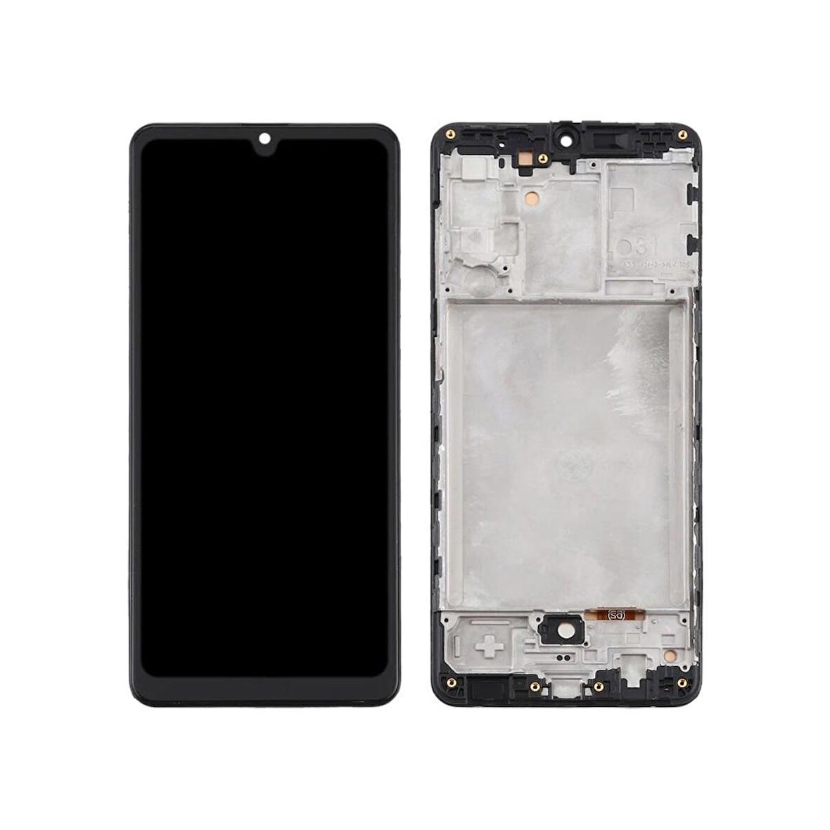 Samsung Galaxy A31 A315F ile Uyumlu Oled Ekran Dokunmatik Çıtalı