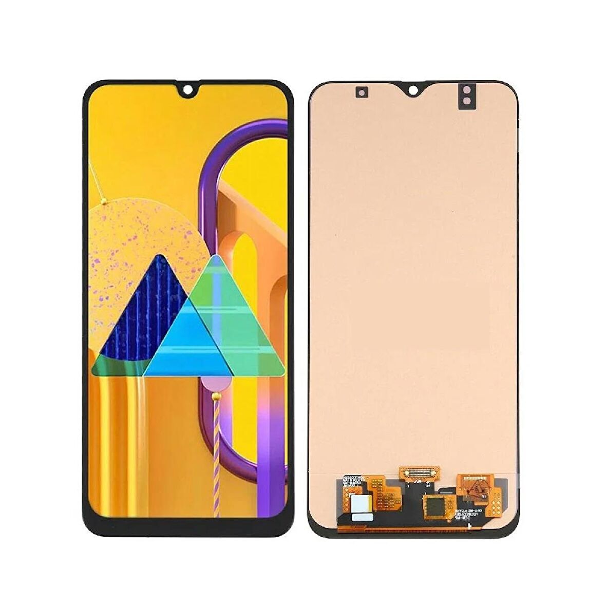 Samsung Galaxy M30S M307F ile Uyumlu Oled Ekran Dokunmatik