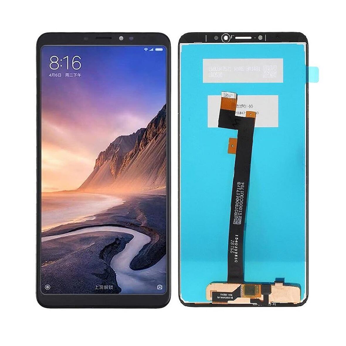Xiaomi Mi Max 3 ile Uyumlu Lcd Ekran Dokunmatik