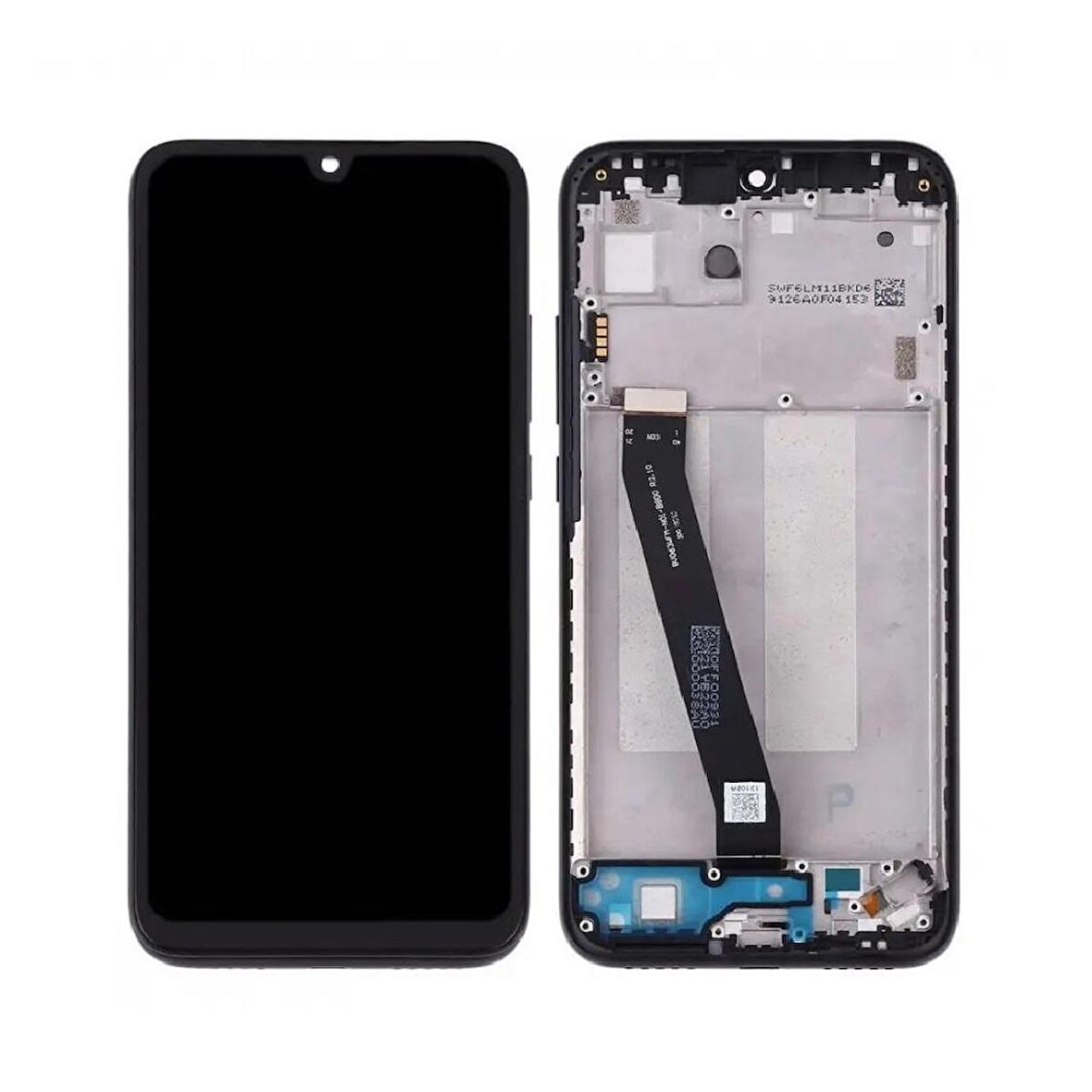 Xiaomi Redmi 7 ile Uyumlu Lcd Ekran Dokunmatik Çıtalı