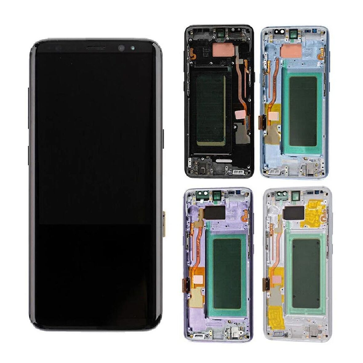 Samsung Galaxy S8 G950F ile Uyumlu Oled Ekran Dokunmatik