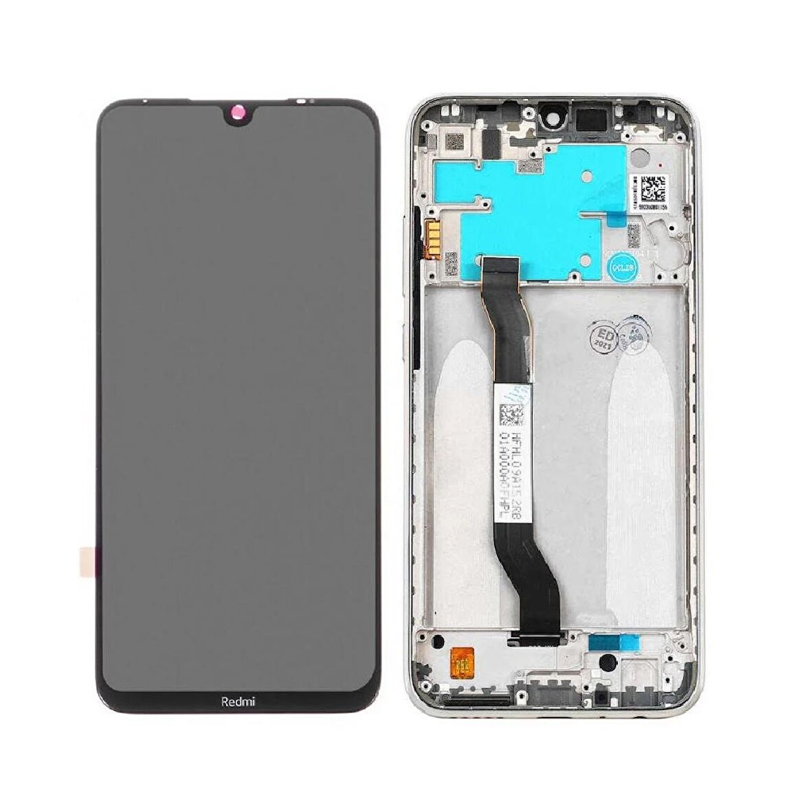 Xiaomi Redmi Note 8 ile Uyumlu Lcd Ekran Dokunmatik Çıtalı