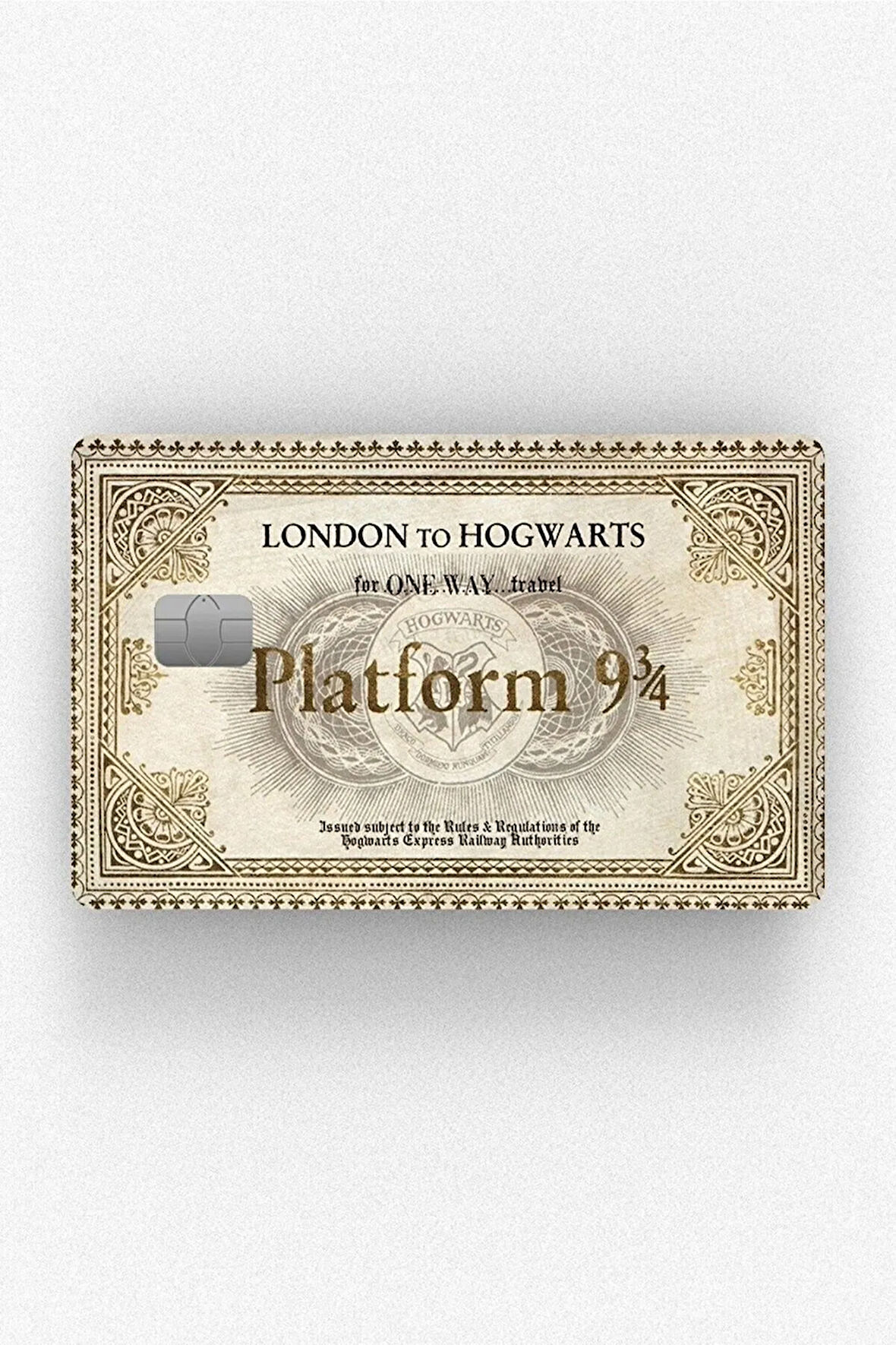 Harry Potter 9/3-4 Platformçipli/çipsiz Kart Stickerı Kaplama