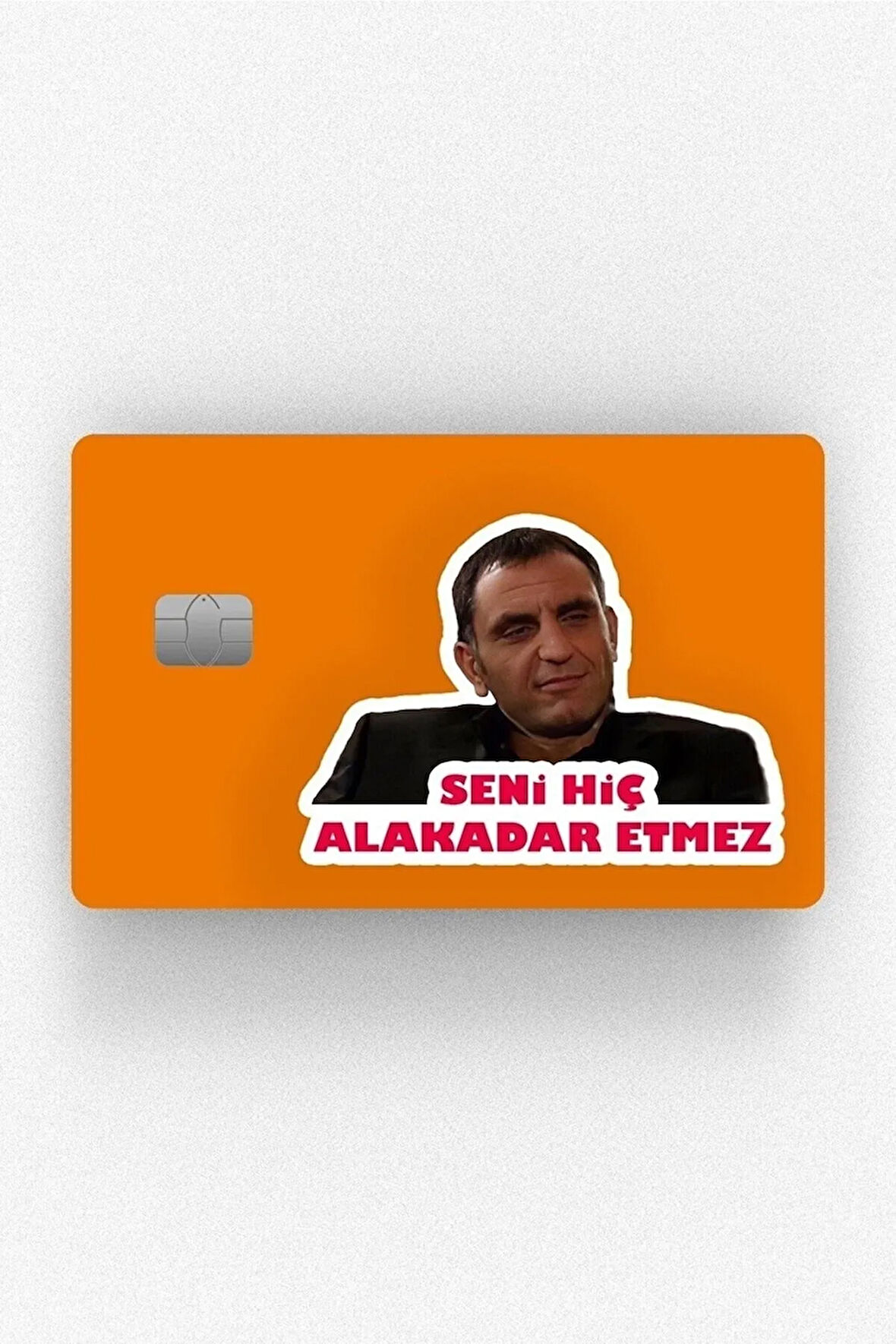 Kurtlar Vadisi Memati Seni Alakadar Etmez Çipli/çipsiz Kart Stickerı Kaplama