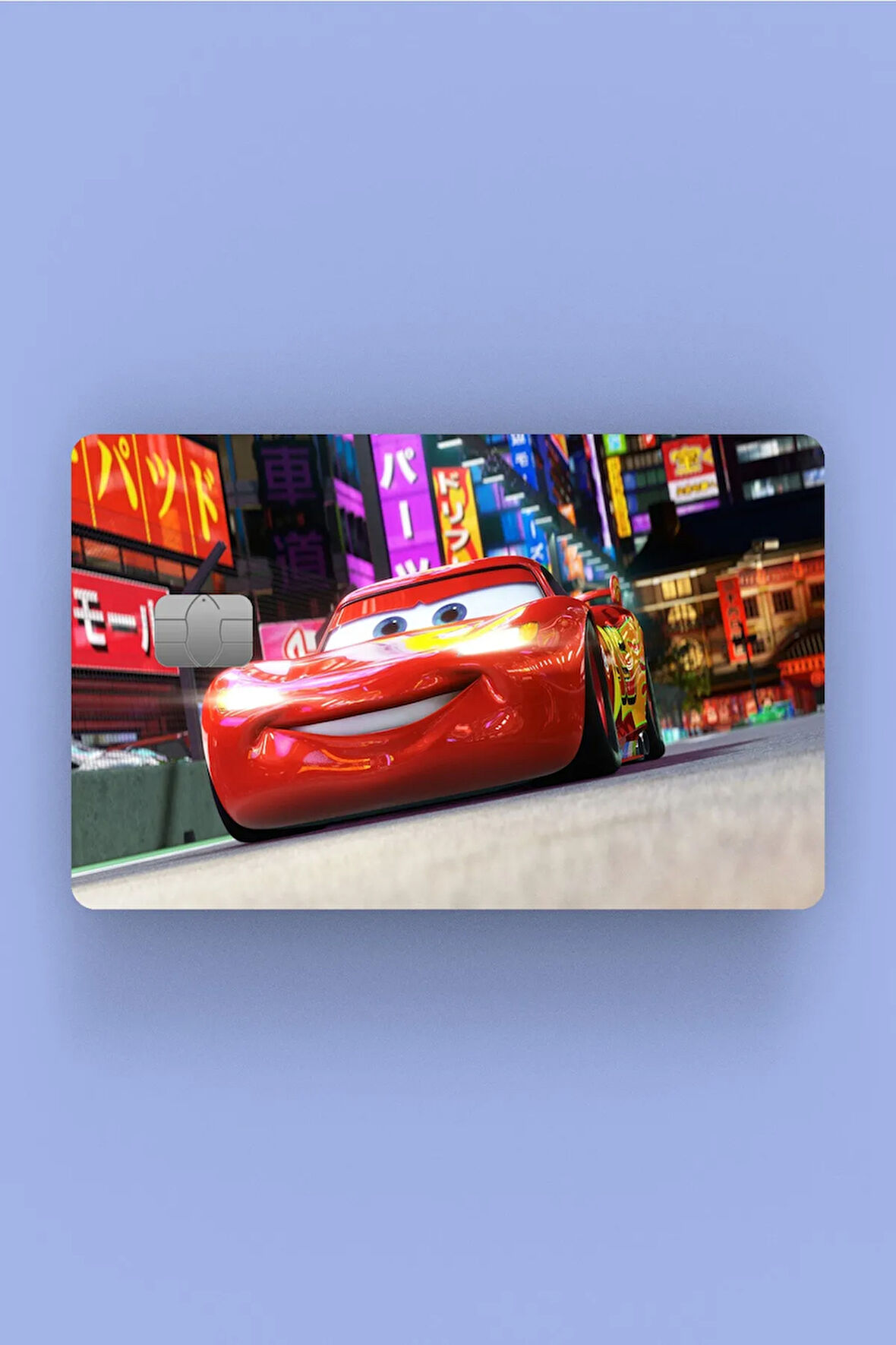 Cars Mcqueen Çipli/çipsiz Kredi Kartı&akbil Stickerı Kaplama