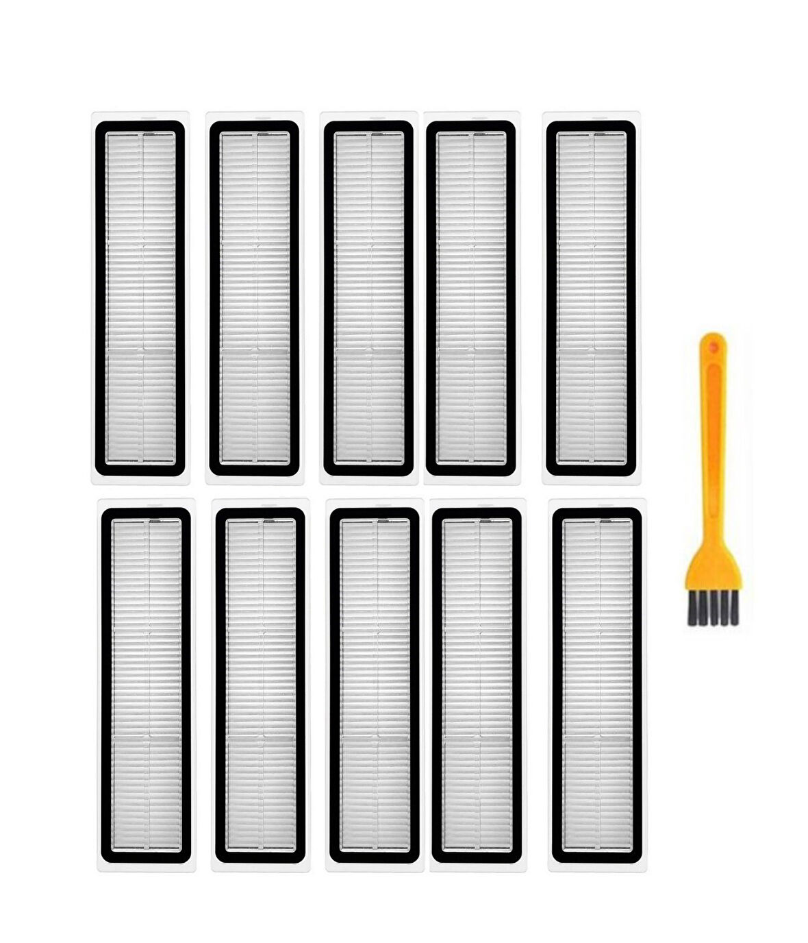 Xiaomi Trouver Finder LDS Uyumlu Yedek Hepa Filtre ve Temizleme Fırçası-11 Parça