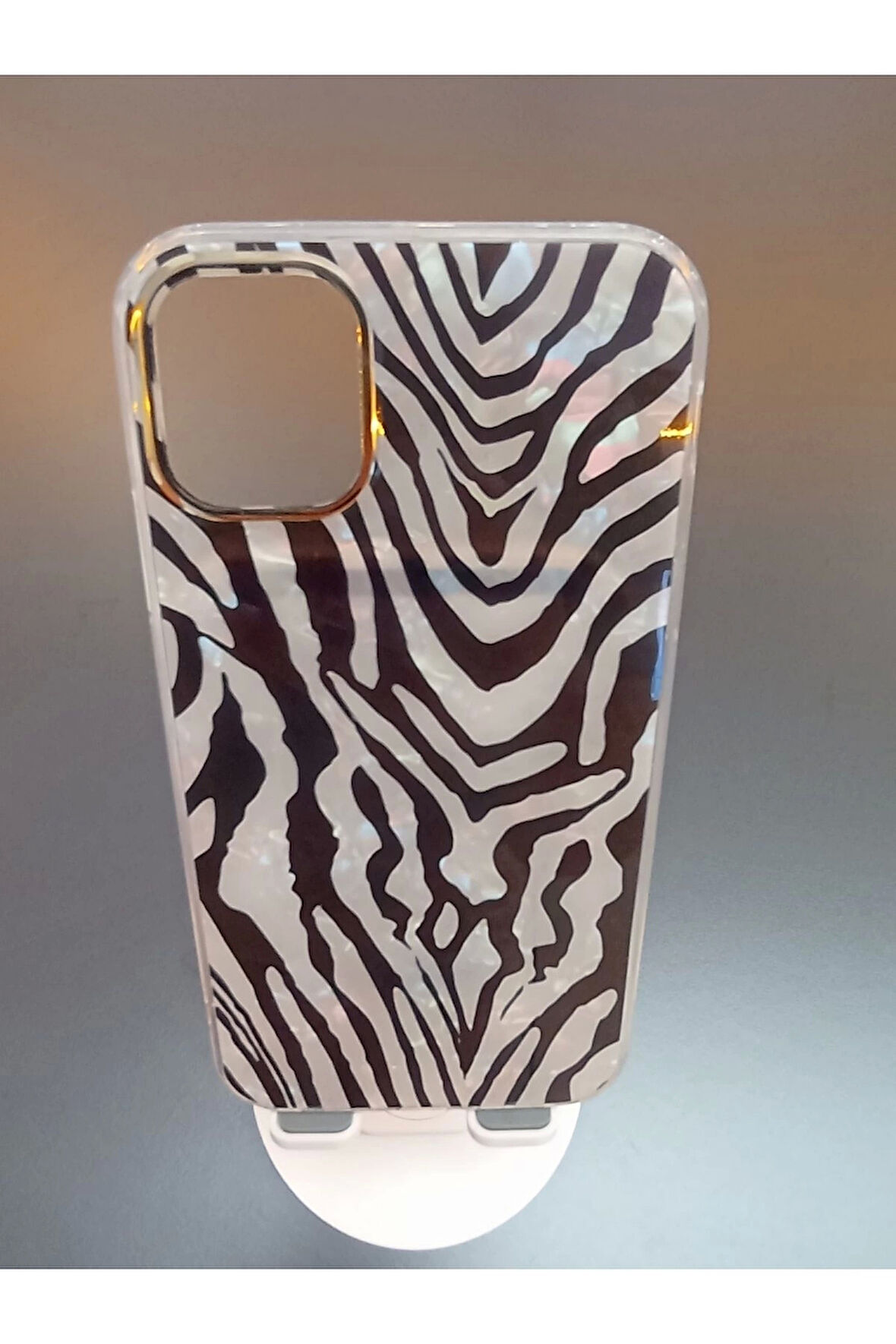İPhone 11 Leopar Desen Kılıf Sararmaz Ekstra Darbe Korumalı Kapak