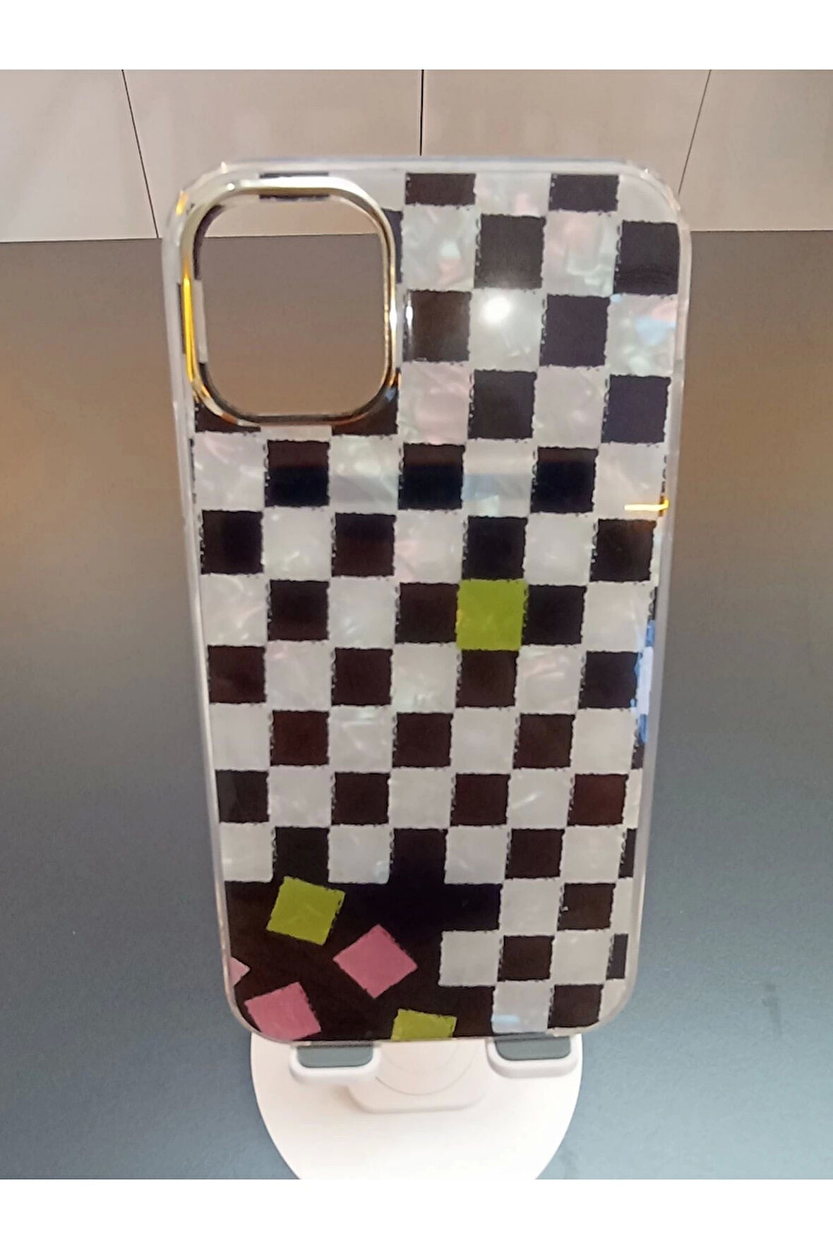 İPhone 11 Leopar Desen Kılıf Sararmaz Ekstra Darbe Korumalı Kapak