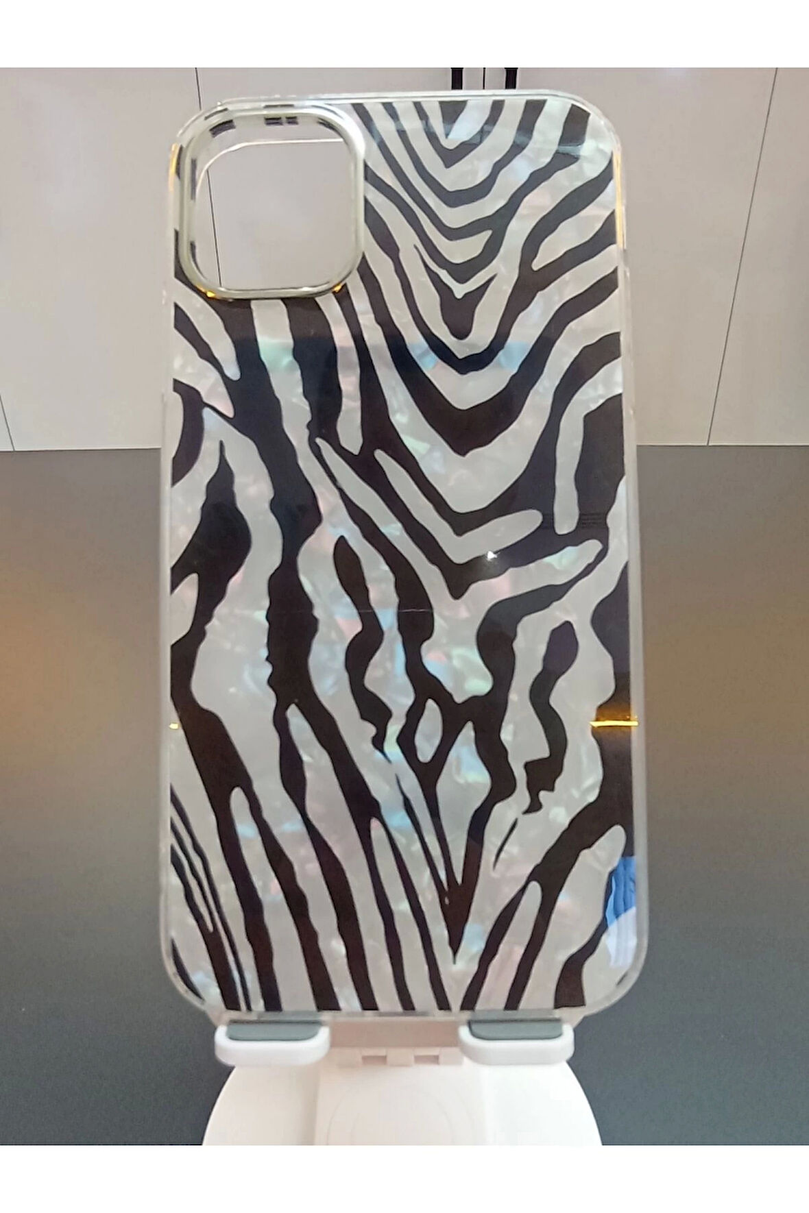 İPhone 12 İPhone 12 Pro Uyumlu Leopar Desen Kılıf Sararmaz Ekstra Darbe Korumalı Kapak