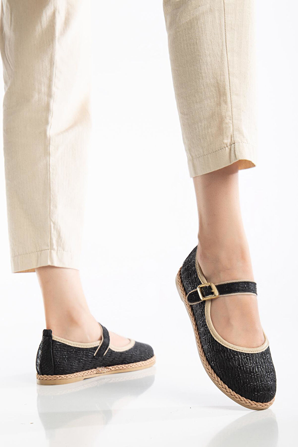 Suins Letty Kadın Balerin Model Babet Ayakkabı