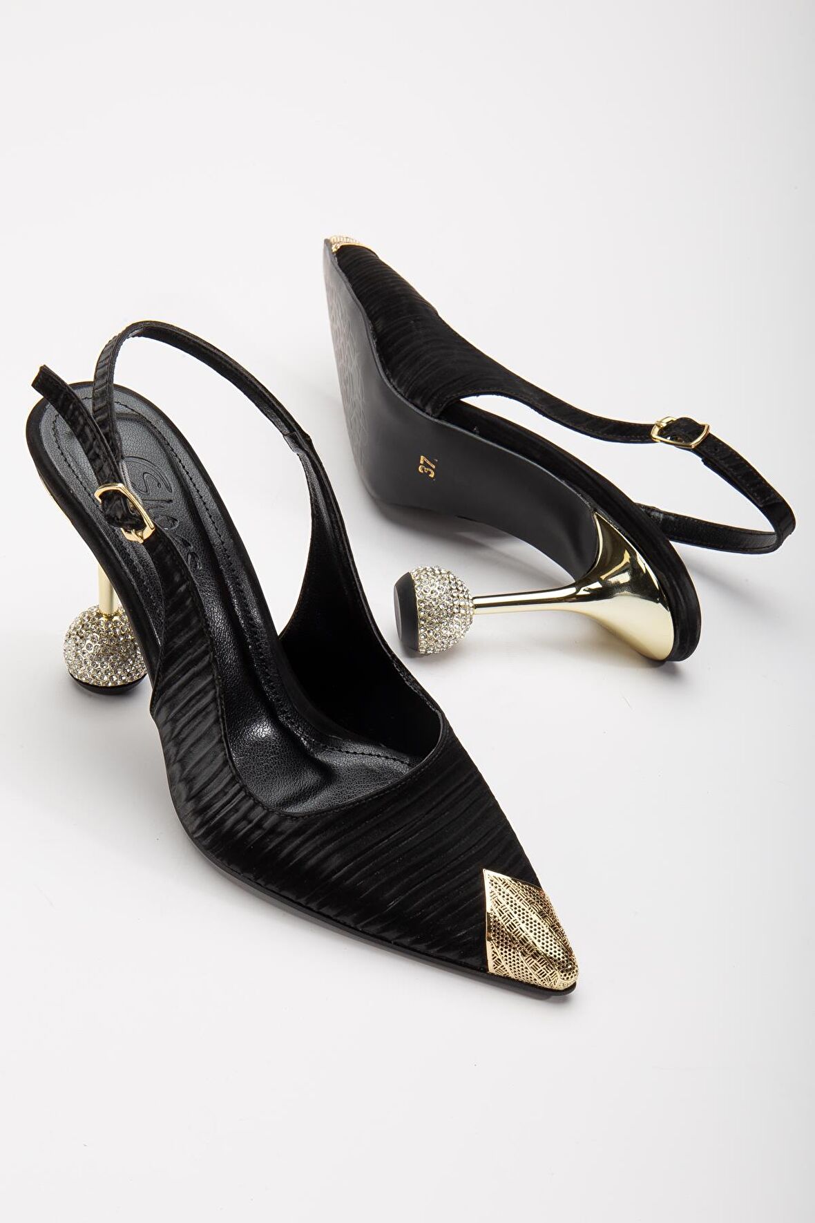 Suins Lexus Kadın Topuklu Özel Tasarım Stiletto Ayakkabı