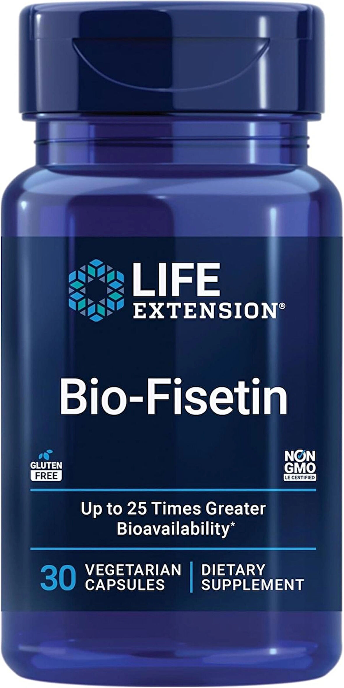 Life Extension Bio Fisetin Fenugreek Seed Cellular Health Brain Cognitive Health 30 Caps